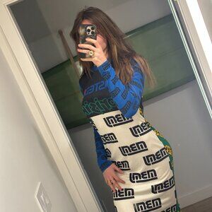 Marc by Marc Jacobs Vintage "Bunny Hop" Graphic Dress (Size: XS)